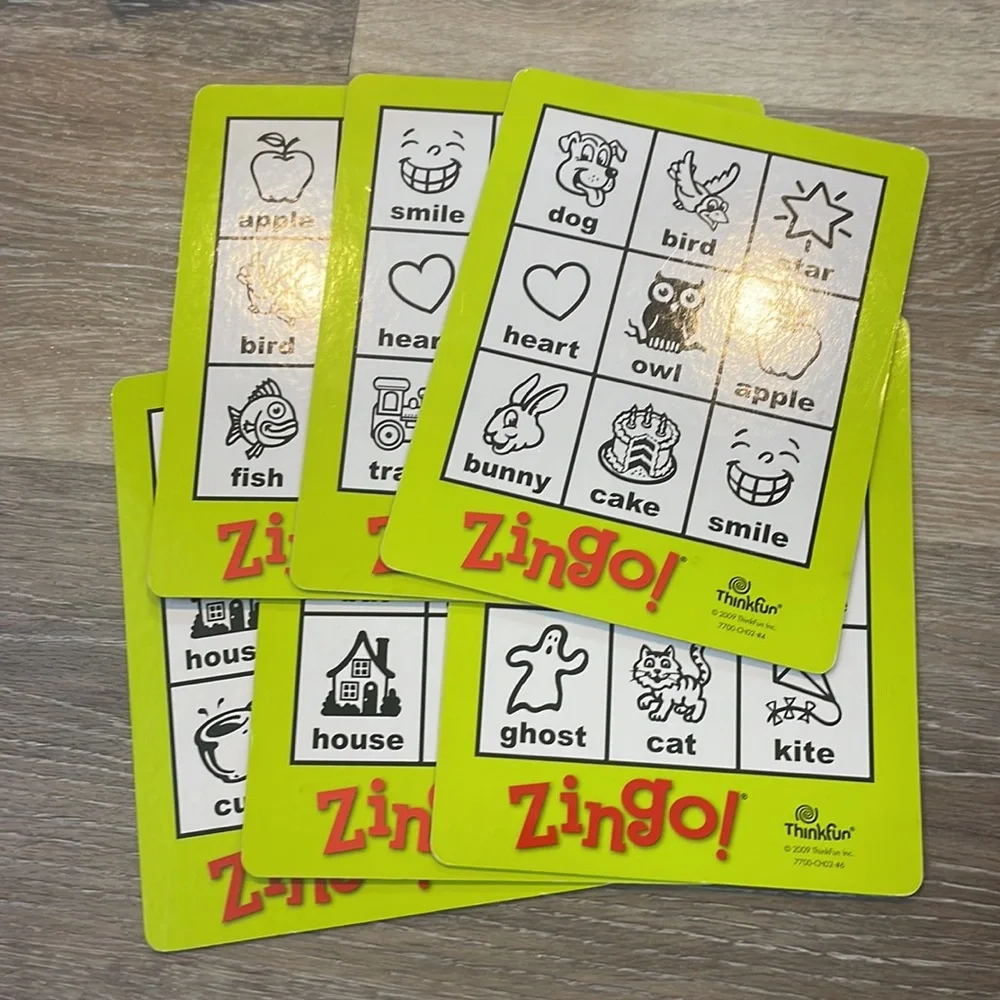 ThinkFun Zingo BINGO with a ZING Game Kids Ages 4+